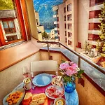 Apartment Wasserfall - Zentrum - Balkon - Seeblick - Kueche St. Moritz