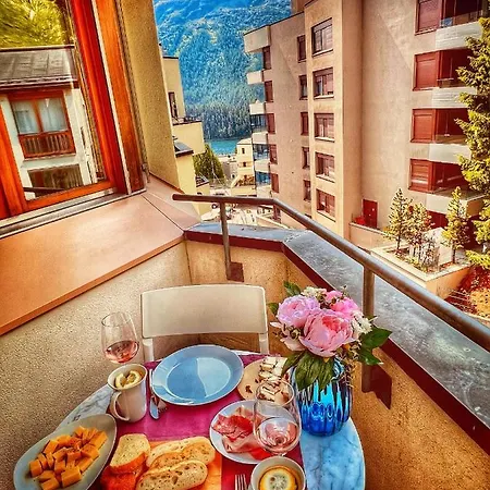 Apartamento Wasserfall - Zentrum - Balkon - Seeblick - Küche St Moritz