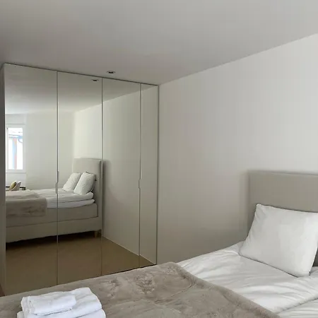 Wasserfall - Zentrum - Balkon - Seeblick - Kueche 圣莫里茨